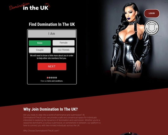 Dominatrix In The UK Logo