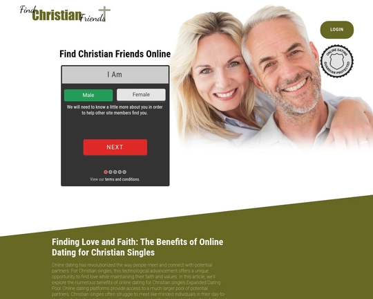 Find Christian Friends Logo