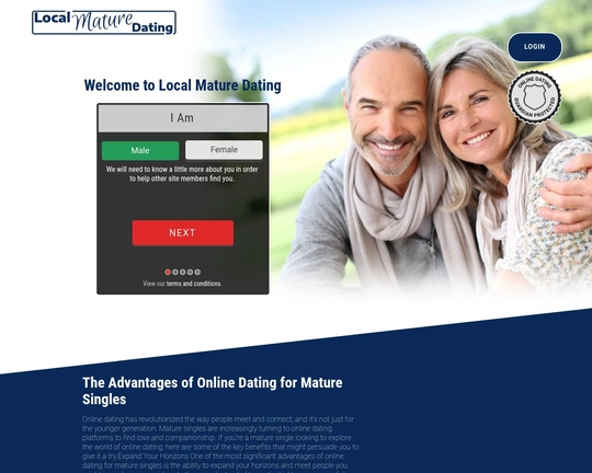 Local Mature Dating Logo