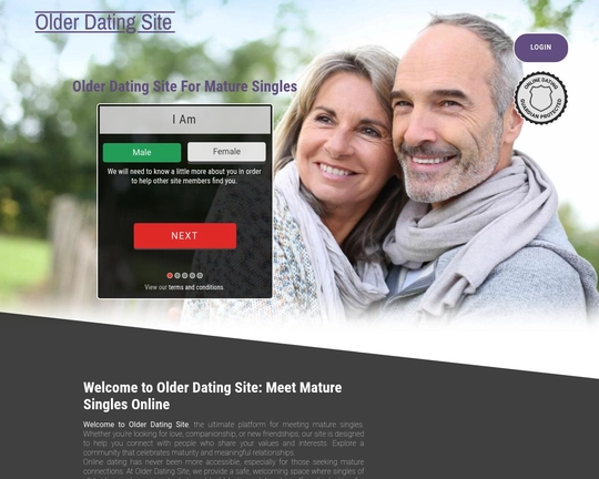 Older Dating Site Logo