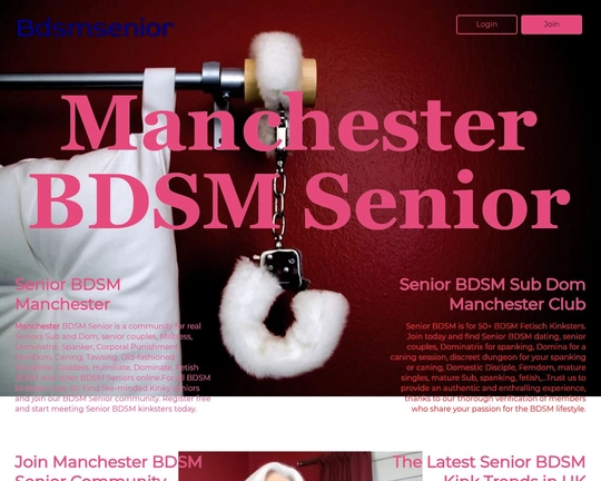 Senior BDSM Manchester Logo