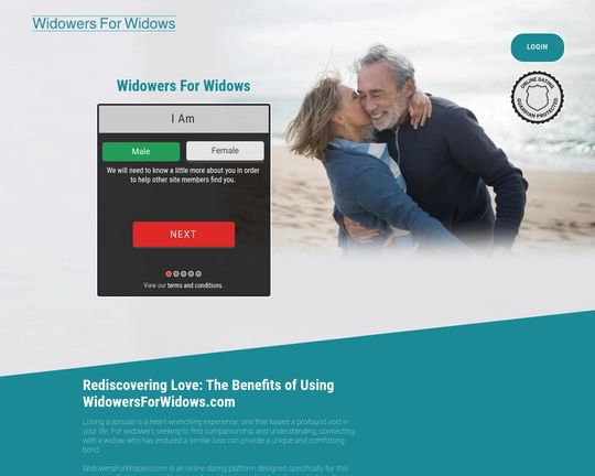 Widowers For Widows Logo