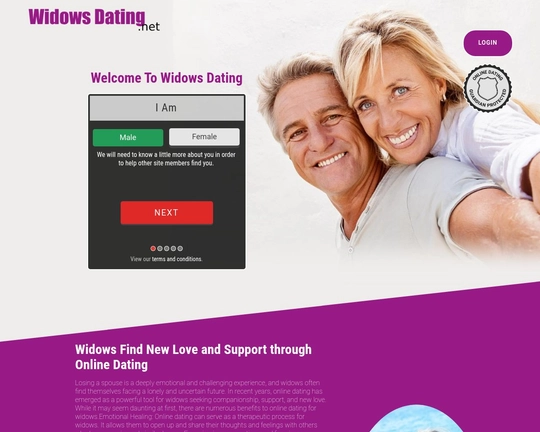 Widows Dating Logo