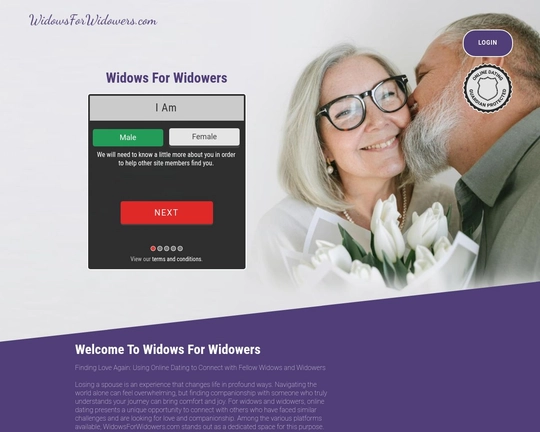 Widows For Widowers Logo